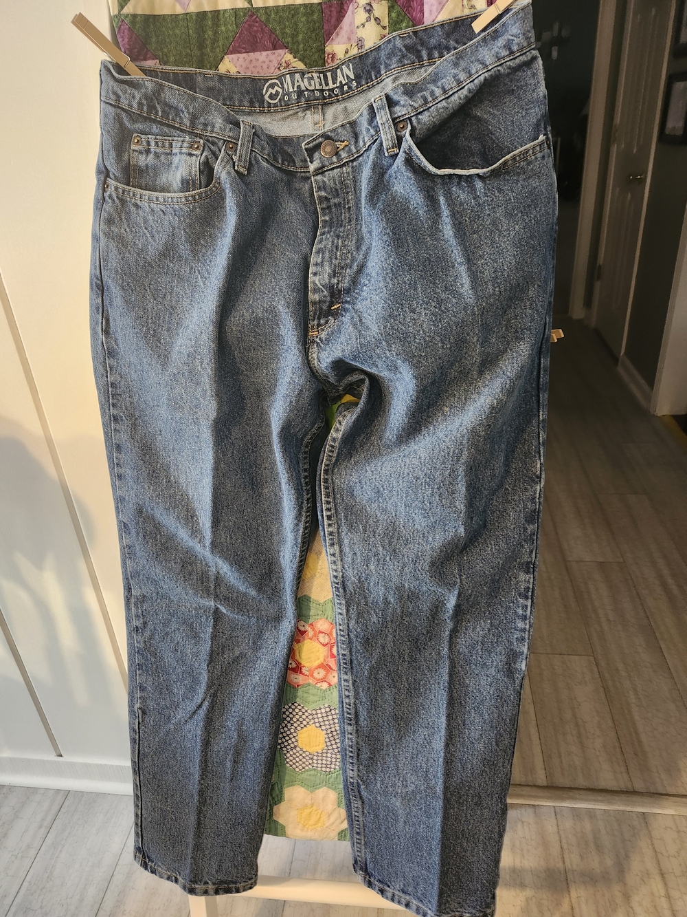Magellan Outdoors Men's Classic Blue Relaxed Fit Jeans